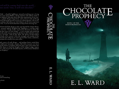 The Chocolate Prophecy (Heron Prophecies Book 1) 2dart book artworks bookcover commercial commission coverart coverdesign design digitalillustration environmentart graphic design graphicdesign illustration lighthouse project sea ship thechocolateprofecy