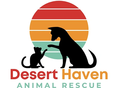 Desert Haven Animal Rescue Logo branding graphic design logo