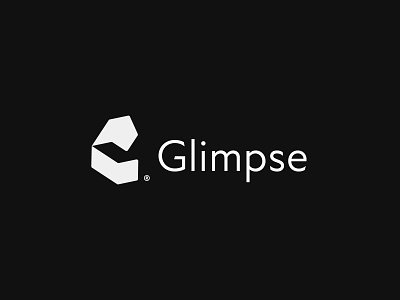 Glimpse logo. ai b2b black brand identity branding g g loho glimpse identity lettermark logo logos mark minimal modern monogram simple tech web3