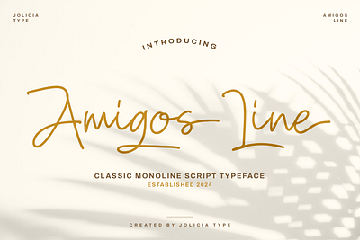 Amigos Line | Handwritten Font | Free To Try free font freebies social media font.