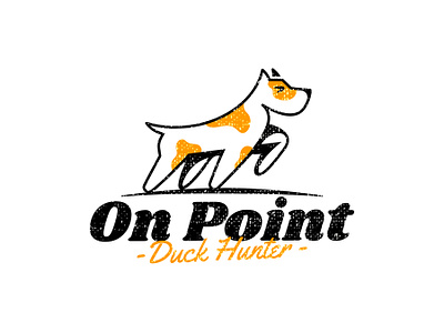 Dog Logo branding business design dog dogs duck friendly hunter hunting logo logo design logos mark mascot minimal pet simple sport travel