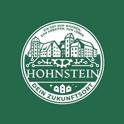 Hohnstein Castle branding design flat graphic design illustration illustrator logo vector