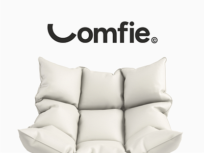 Comfie © - Furiture Brand - Brand Identity animation brand brand guideline brand identity branding branding agency chair comfortable design fabric furniture graphic design implementation logo logo design logotype motion graphics sofa typography vector