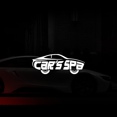 CarsSPA Logo Design branding car car wash graphic design logo spa wash