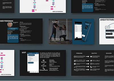 Mobile App - POCEKT FIT 3d app atomic design mvp research ui ux writting uxui wireframe