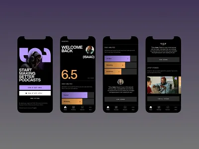 POD Journey Digital Product animation app design branding graphic design logo motion graphics podcast product design uiux