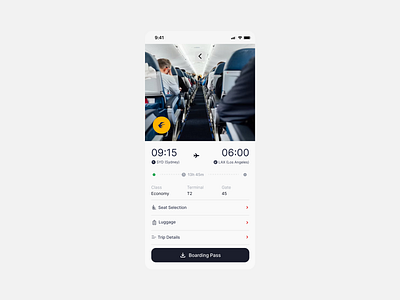 Flight Tracker - Mobile App Ui airline booking home ui airline tracker ui ux flight app ui flight booking ui flight ui screen