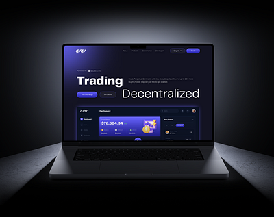 Crypto Trading Landing Page analytics app design bitcoin crypto crypto app crypto awap crypto dashboard crypto design crypto landing page crypto wallet app crypto website ethereum finance landing page landing page mobile app platform trading trading dashboard trading website ui ux