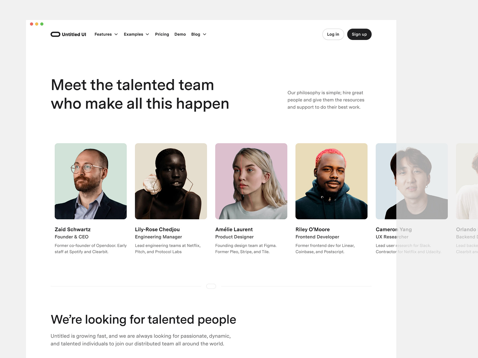 Meet the team — Untitled UI by Jordan Hughes® on Dribbble