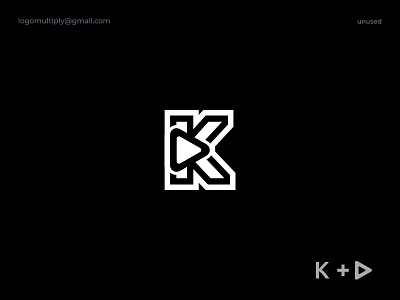 K play logo brand identity branding business logo company logo graphic design icon k k icon k letter letter k logo logo design logomultiply logos play play logo tech