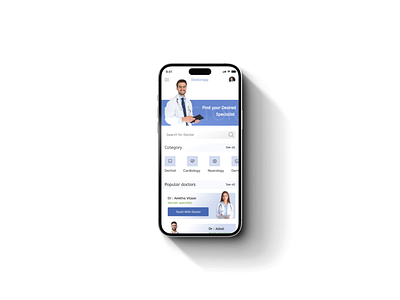 Telemedicine App branding ui