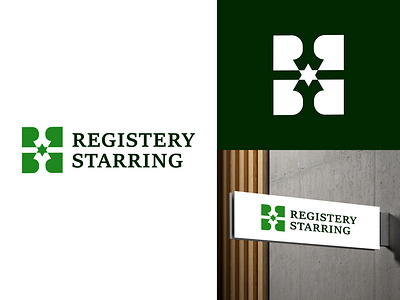 Registery Starring - Real Estate Company Logo branding construction logo identity logo logo ddesign logo design logo designer logodesign logotype property logo r letter r logo real estate logo realtor logo realty logo star logo typelogo