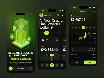 Crypto Currency Wallet App Design app design app design figma app designer app ui ux design banking app design crypto app crypto app design crypto currency app design crypto exchange app crypto wallet app design design figma uiux mobile app mobile banking app design ui