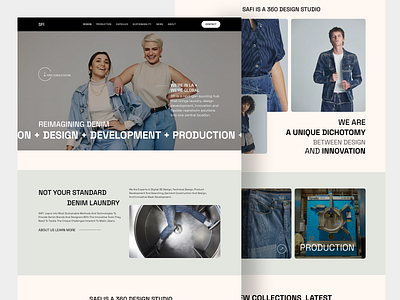 Fashion Landing Page e commerce fashion fashion store landing page page shop shop landing page shop store web design website wellness