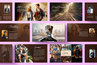 Beyond The Tracks Presentation Design adobe photoshop creative presentation creative presentation design deck design design design pitch deck film deck film presentation film template graphic design movie deck movie presentation movie presentation design movie pitch deck pitch deck pitch deck design pitch decks pitch design powerpoint presentation presentation design