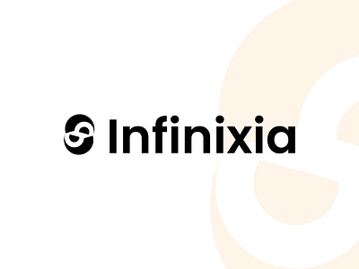 Infinixia - Logo Design abstract logo brand design brand identity branding design infinixia logo letter mark logo logo design modern logo monogram s logo software tech technology type typography ui unique logo