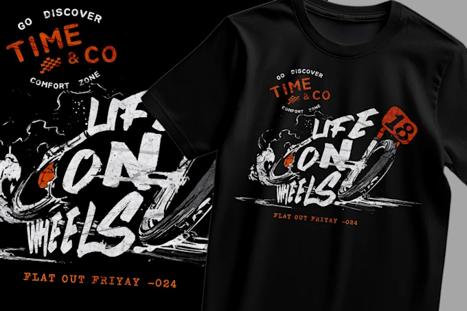 Example of Tee's Design/ Clothing Design/ Typograph