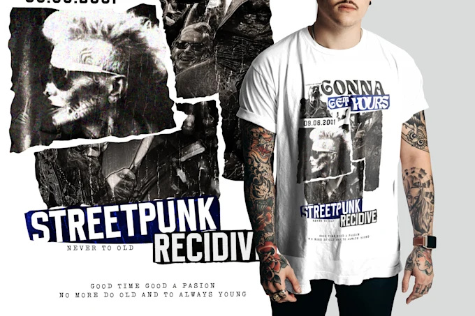 Example of Tee's Design/ Clothing Design/ Typograph