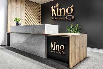 King hotel branding diseño gráfico graphic design ilustrador ilustration logo