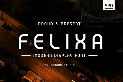 Felixa – a Modern Display Font brand identity branding calligraphy design display font font futuristic font graphic design handlettering illustration lettering logo sans serif type typography visual design