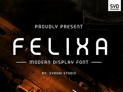 Felixa – a Modern Display Font brand identity branding calligraphy design display font font futuristic font graphic design handlettering illustration lettering logo sans serif type typography visual design