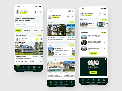 Real estate mobile app design andraoid app design buy property design ios minimal design mobile app mobile app design mobile prototype properties properties app real estate real estate mobile app design sell property ui ui design ux ux design