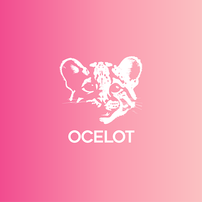 Ocelot - movie app for millenials branding logo