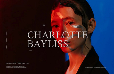 Charlotte Bayliss Website #01 2024 website trends landingpage portfolio ui ui design visual design webdesign