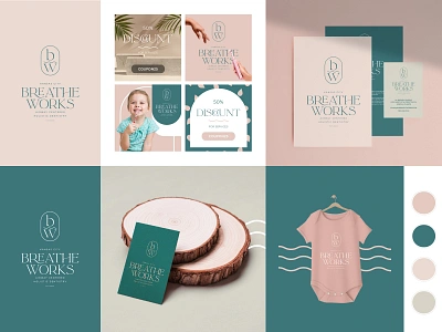 Brand Identity Design for Dentist brand identity branding branding design business card design dentist design graphic design illustration instagram post design letterhead logo logo guide logo mockup mockup print design social media post design stationary design template typography