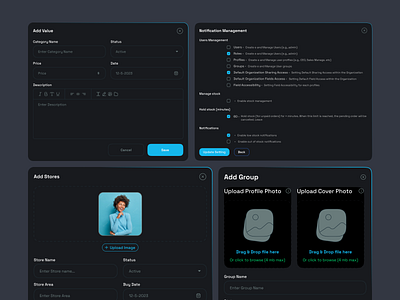 File upload modals — Untitled UI crm dashboard design system drag and drop file upload form input popup minimal modal modals pop over pop up ui ui design ux ux design