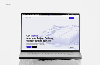 basesite - home page animation blue branding design graphic design illustration interface logo mobile motion graphics node prototype ui ux website
