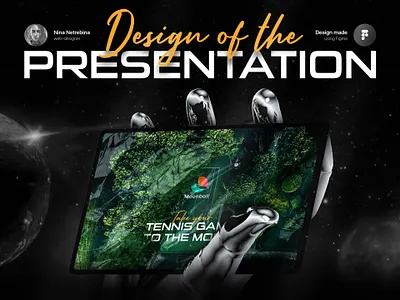 Presentation for investors | Mobile app app branding design investor landing landing page marketing mobile mobile app pitch deck presentation site tennis ui ux web website