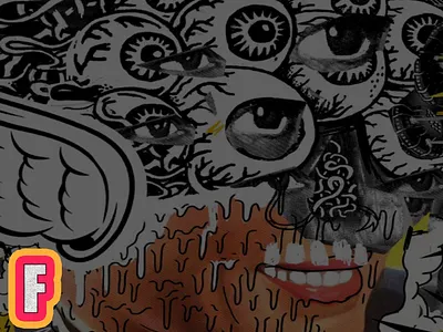 Fokofpolisiekar Giphy 2d 2d animation 2d type animated type animation lettering motion design motion graphics type animation