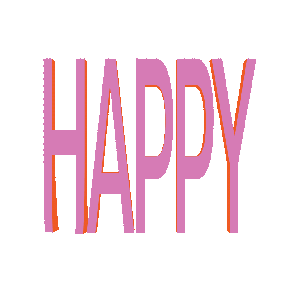 Happy Giphy 3d animation 3d typography giphy giphy design motion design motion graphics