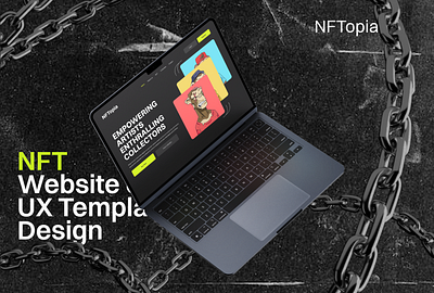 NFT Website Template UI/UX Design design figma figma design figma template figma website landing page design nft nft landing page nft template nft ui nft uiux nft ux nft web template nft web ui nft website prototype template uiux website website design