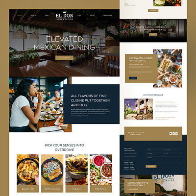 Restaurant Website Design aestheticdesign figma food fooddesign moderndesing restaurant restaurantwebsite trending ui uidesign uiux ux webdesign website websitedesign