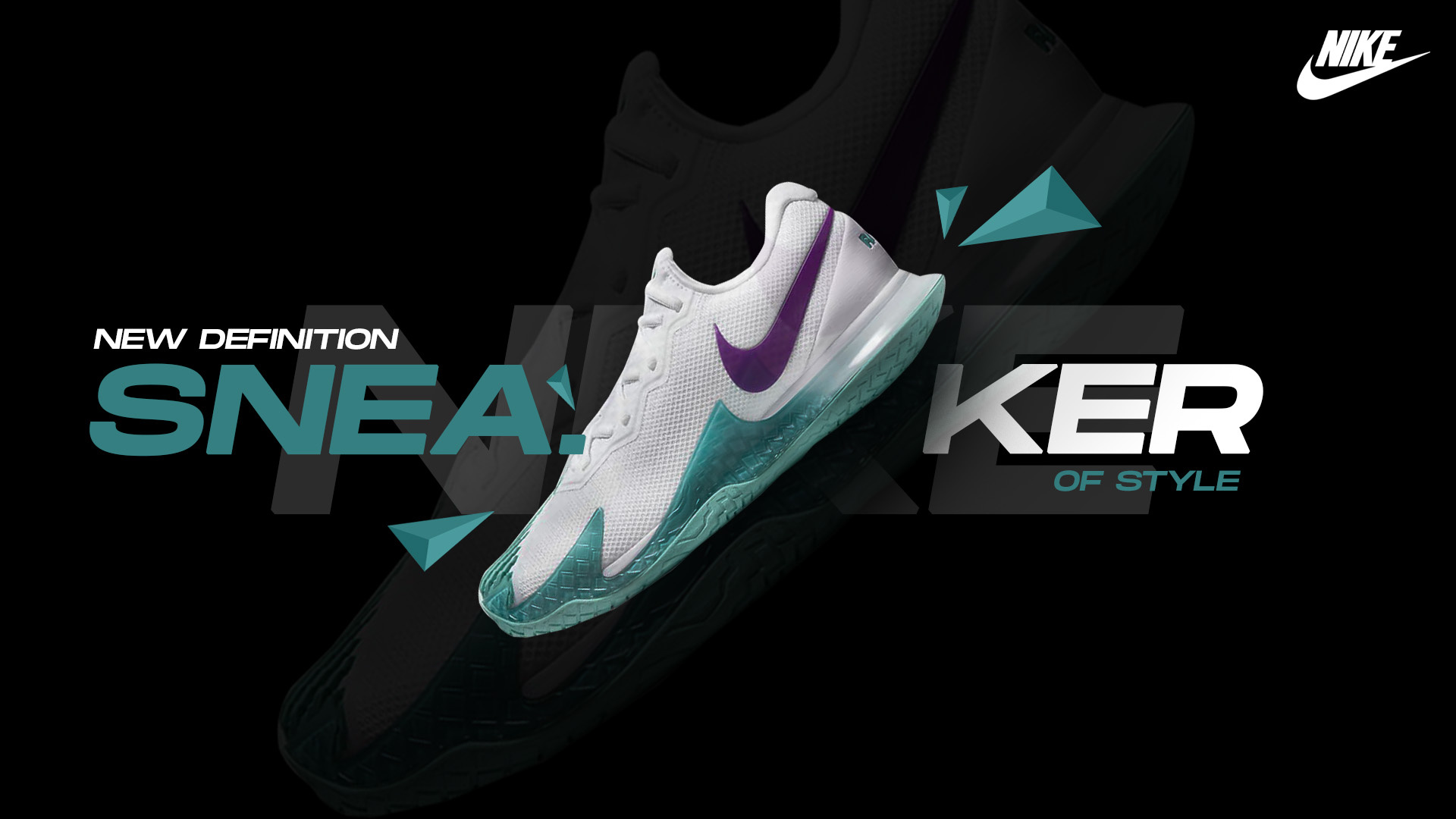 Example of Sneaker Poster Design