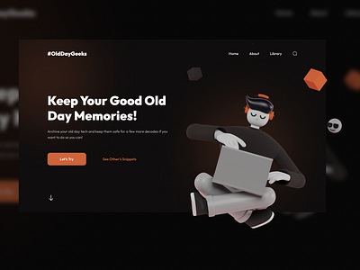 #OldDayGeeks – Showcase Your Timeless Code Snippets! 3d web design