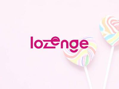 Lozenge logo Design/ Candy Shop Business Logo branding candy bar logo candy business logo candy girl logo candy logo candy shop logo candy time logo design funny candy logo graphic design happy candy logo icon candy logo letters logo logotype lozenge logo play candy logo simple