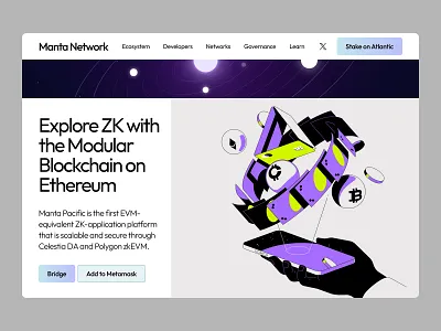 Network Design design landing ui ux web3