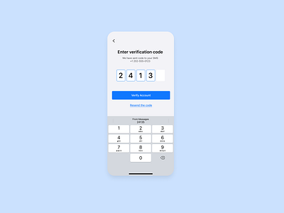 Daily UI Challenge #11: Verification daily ui design figma hype4 ui ui design ux ux design