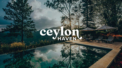 Ceylon Haven Logo Concept brand design branding logo logo design sri lanka tourism travel wordmark