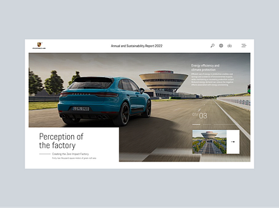 Automotive Pitch Design ui web website