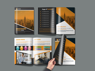 Company Profile/Brochure/Catalogue Design a4 annual report booklet branding brochure business business identity business proposal catalog company company portfolio company profile document information landscape brochure marketing presentation proposal report