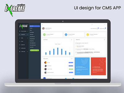 UI design for CMS APP cms fundation ui design