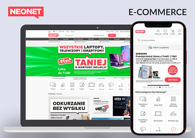 E-commerce for Neonet e commerce neonet ui design ux design