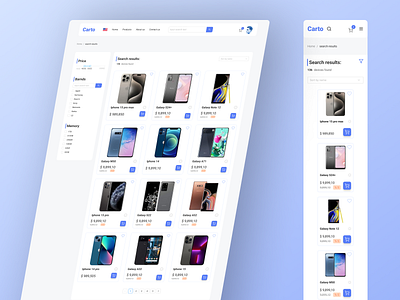 Phone shop 2 - other pages buy design e commerce figma ltr mobile phone responsive shop shopping site store ui ux web website