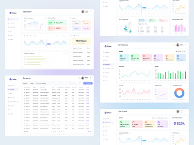 Chase - Energy Monitoring Dashboard Design company dashboard dashboard design design energy energy monitoring monitoring power power distribution ui uiux ux web design