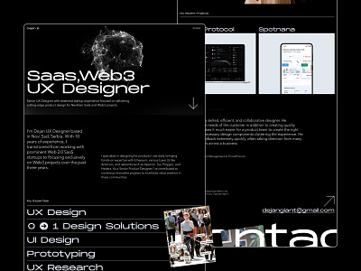 Dejan Baric, Saas, Web3 UX Designer productdesign saas uiux ux uxdesigner uxportfolio uxwebsite web web3 webdesign