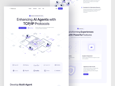 AI Landing Page ai ai design ai landing page ai website landing page web design